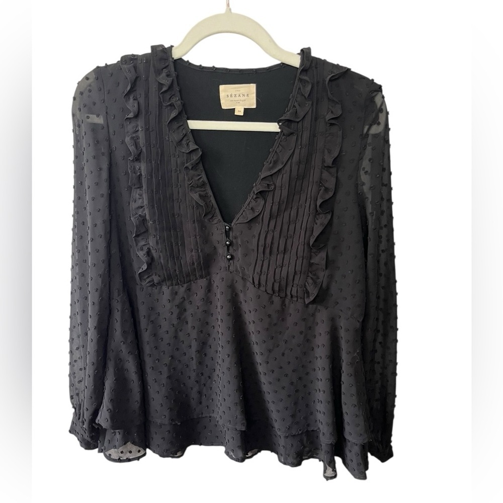 Sezane Mirta Blouse, size 34 (US 2/XS) - Picture 3 of 9
